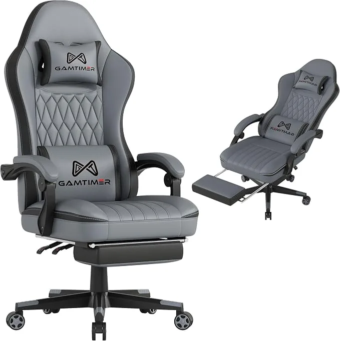 Gamtimer Silla Gamer Reposapiés 400lb
