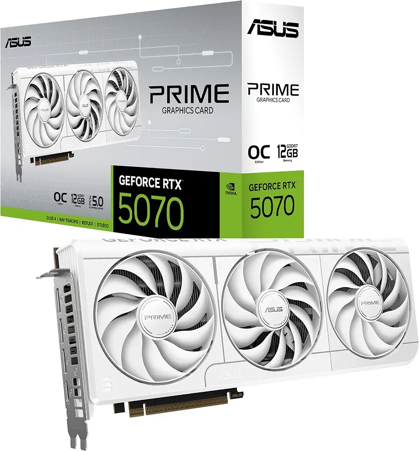 ASUS Prime GeForce RTX 5070 OC 12GB GDDR7