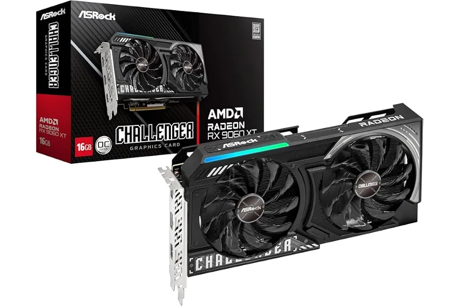 ASRock Radeon RX 9060 XT Challenger 16GB OC