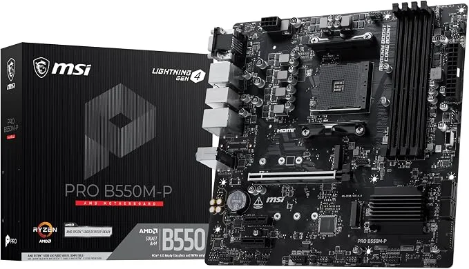 MSI PRO B550M-P mATX (AM4)