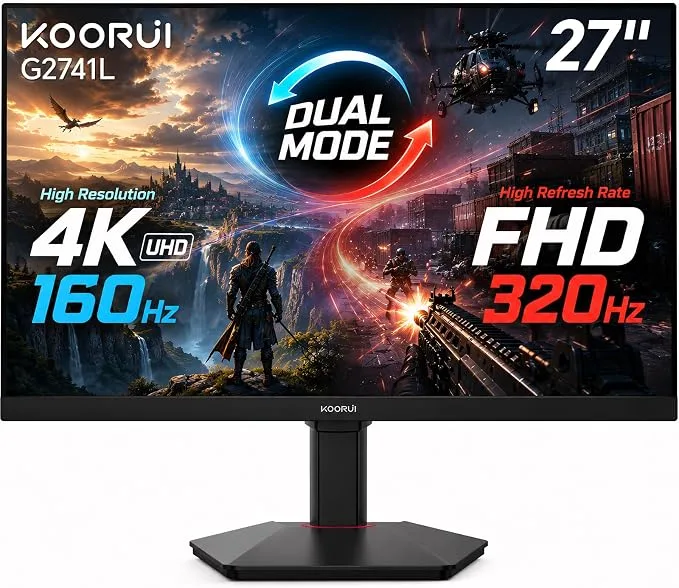 KOORUI 27" 4K 160Hz G2741L